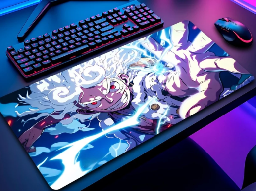 Mouse Pad One Piece Gamer Antiderrapante   70×35 Cm